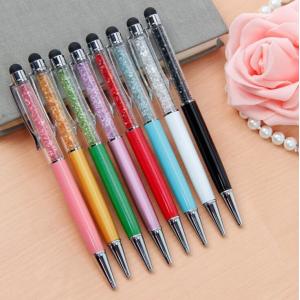 China Gift promotionMetal pen,unique Metal crystal ballpoint pen with Stylus supplier