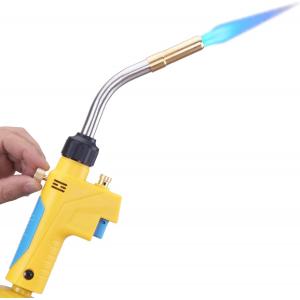 China Copper Pipes Propane Torch for HVAC Soldering and Brazing Trigger Start Mapp Gas Torch supplier