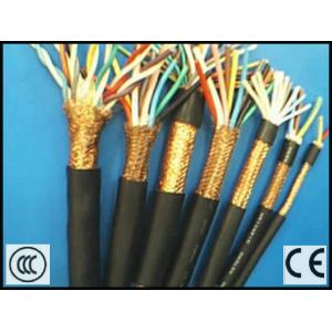 China Round Shield Cable for Electrical Apparatus RVV type with CE certificate in Black Color supplier
