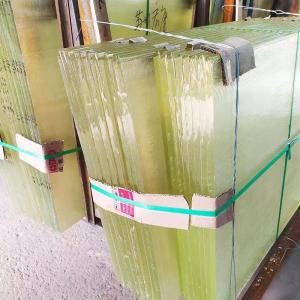 Industrial Rectangle Radiation Protection Lead Glass High Performance Lenses