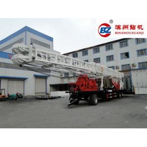 China BZT1500 Trailer Mounted Water Well Drilling Machinery Rig Rotary Down 1500m Hole Depth supplier