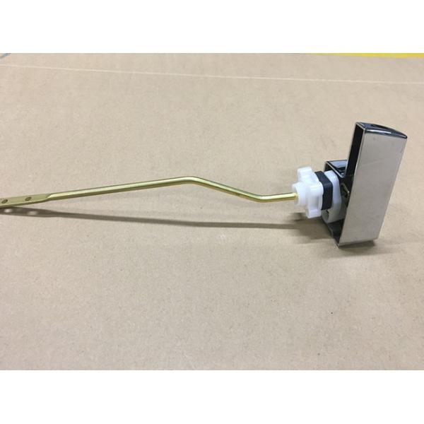 China Chave de dobra da alavanca do lado nivelado de alto brilho do punho do toalete com chapeamento excelente supplier