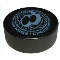 China Custom Logo Ice Hockey Puck 150g 75mm Silicone Rubber Toys on sale