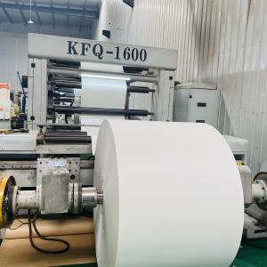 China Environmentally Friendly 1300mm Single Side PE Coated Paper Roll 6 inch supplier