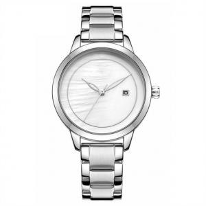 Stainless Steel Women Quartz Wrist Watch Metal For Ladies Simple Fashion
