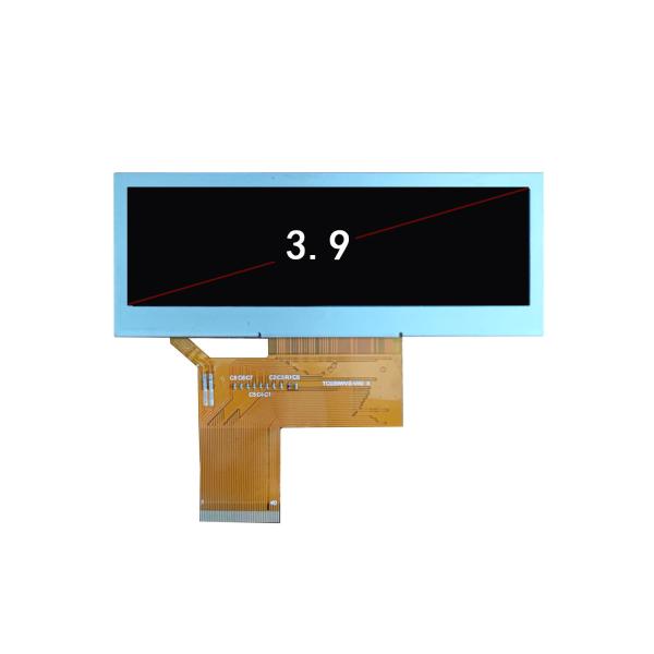3.9インチバータイプ TFTディスプレイモジュール 480x128ドット 24ビット RGBインターフェース 500c/d