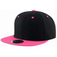 China Flexfit Mens Plain Black Baseball Cap Cotton Wool Material Yupoong Anti - Wrinkle on sale