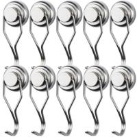 China NdFeB Magnetic Wall Hooks Metal Suction Cup Hook 0.05mm Tolerance on sale