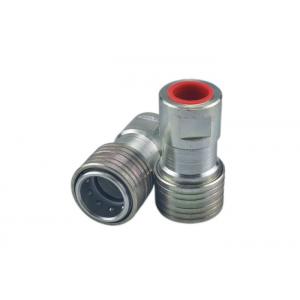 China 1-1/4'' Steel Double Shut Off Coupling , Hydraulic Quick Disconnect Couplings supplier