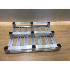 High Strength  Metal Storage Pallet Extruded Aluminum Construction
