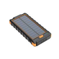 China ABS Compass Solar Power Bank 10000mAh for Outdoor Charging and Emergency Situations on sale