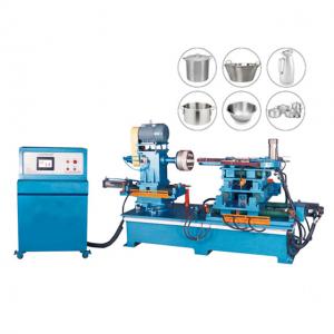 China Stainless Steel Aluminum Pot Polishing Machine With Sanding Grinding supplier