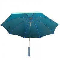 China Diameter 80CM Pongee Manual Open LED Light Umbrella For Kids on sale