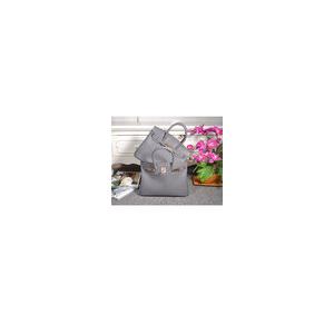 high quality women purse grey 30cm black Lychee cowhide designer bags handbags women famous brands H-Y19