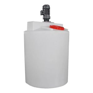 China High Quality PE Plastic 200L Dosing tank with Mixer supplier