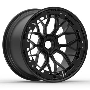 China BMW X5 F15 21x9.5 と 21x11 カスタムマットブラック2PC鍛造アルミ合金 wholesale