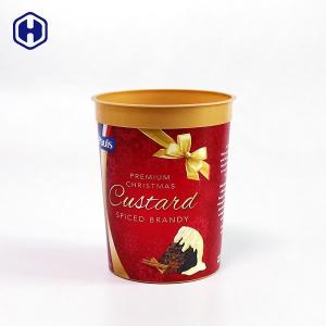 Commercial Decorative IML Cup Disposable Ice Cream Cups Freezer Usage