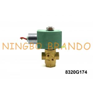 120VAC/60Hz 110VAC/50Hz ASCO Type 1/4" NPT 8320G174 3 Way Quick Exhaust Solenoid Valve