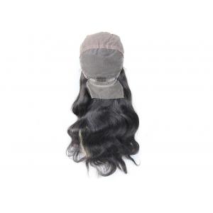 Long Full Lace Human Hair Wigs With Baby Hair , Full Lace Wig Brazilian Virgin Hair