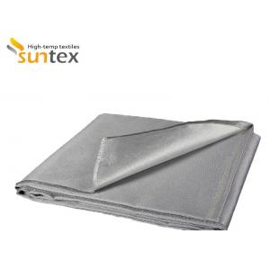 China E Glass Silicone Coated 1.6m X1.8m fiberglass Welding Blanket Roll supplier