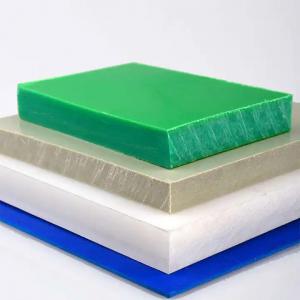 White Green PE Plastic Sheet HDPE UHMW Board 20mm
