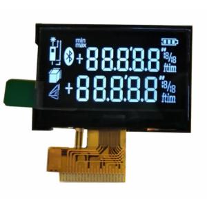 China Affichage à écran LCD en segment COG FPC VA blanc sur noir Interface SPI pour télémètre supplier