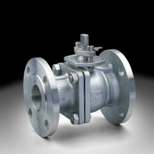 scs13 JIS ball valve flange end