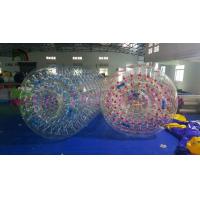 China Exciting Inflatable Water Toys Walk On Roller Ball Of 1.0mm Transparent PVC on sale