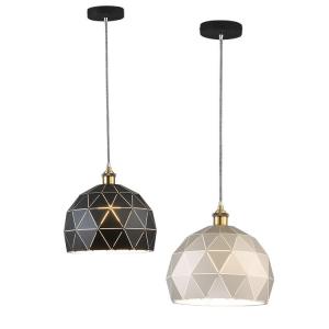 China Zhongshan Modern Design Black Gold Metal Iron Ball Indoor Hanging Pendant Light Lamp Fixture for Kitchen Dinning Room supplier