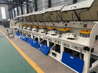 Straight-Line Wire Drawing Machine with AC Frequency-Variation Motor and PLC Logical Control for High Carbon and Low Carbon Steel