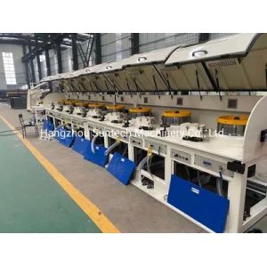 Straight-Line Wire Drawing Machine with AC Frequency-Variation Motor and PLC Logical Control for High Carbon and Low Carbon Steel