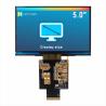 China 5インチ 伝達型 TFT LCD ディスプレイ TN 800x480px 太陽光で読み取れる RGB インターフェース/オプションタッチスクリーン wholesale