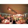 China Aluminum Alloy 1000 People Clear Roof Wedding Event Tents With light wholesale
