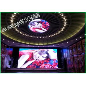 China Super Thin P3.91mm Indoor Rental LED Displays In Die Cast Aluminum ISO092001 supplier