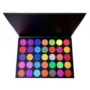 High Pigment Private Label Eyeshadow Palette Custom Glitter Eye Shadow Palette