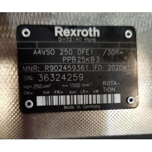 China Rexroth R902449361 A4VSO250DFE1/30R-PPB25KB3 Axial Piston Variable Pump wholesale