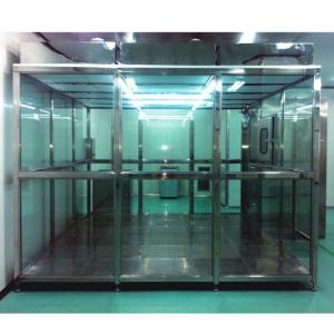 China FFU Hardwall Cleanroom Acrylic 5mm Modular Laboratory Clean Rooms supplier