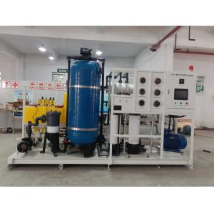 China 40TPD seawater desalination reverse osmosis water filtration systems  equipment in island supplier