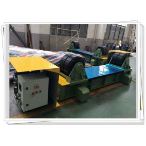 China Hydraulic Driven Fit Up Rotator Tank Turning Rolls With PU Wheel supplier
