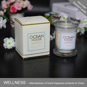 Soy Wax Home Scented Candles Glass Essential Oil Bottle For Home Decoration