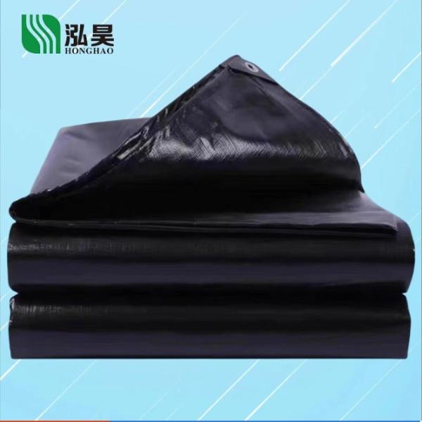 HDPE Fabric Heavy Duty Plastic Tarpaulin Reinforced Edges For Extra Durability