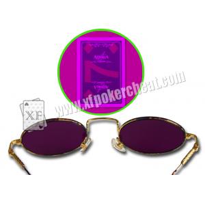 China Metal Frame Gambling Glasses For Marked Cards / Magic Tricks supplier
