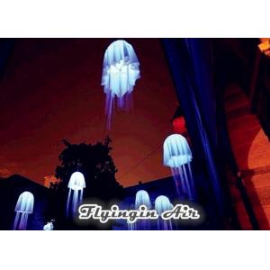 China 2m Height Inflatable Lighting Jellyfish with Led Light for Events supplier