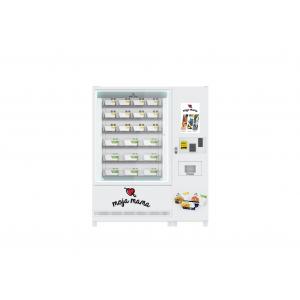 China Custom Fruit Salad Vending Machines / Frozen Vending Machine Touch Screen supplier