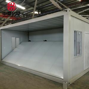 20ft Foldable Container House with Bathroom and Kitchen Windows Modern Design Style