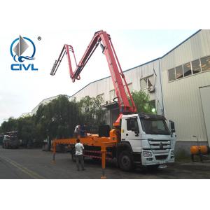 51 M Cement Pump Truck Cement Transport Trucks 4 Sections Arms 50m³ Output, HB52B/HB52A-I
