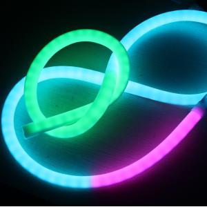 high cri rgbw dmx color changing neonflex 360 addressable digital dmx led neon tube lights