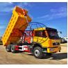 20 - 30 Tons Earthmoving Heavy Duty Tipper Trucks , 3 Axle 10 Wheeler Dump Truck