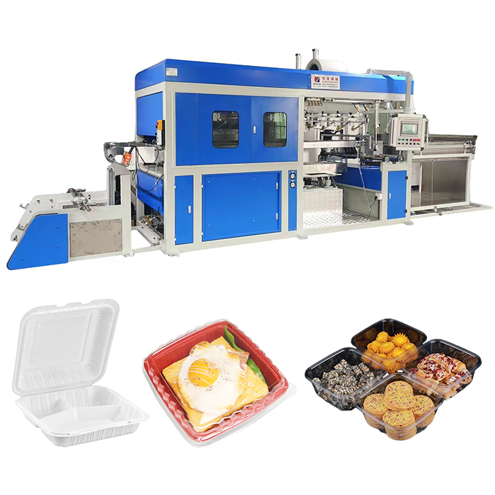 China Touch Screen Control Pressure Thermoforming Machine with 0.1-2.5mm Material Thickness and One Year Warranty for Custom Plastic Packaging wholesale
