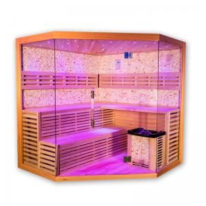 Hemlock Steam Sauna With Ozone Generator 1800L*1800W*2100H Mm